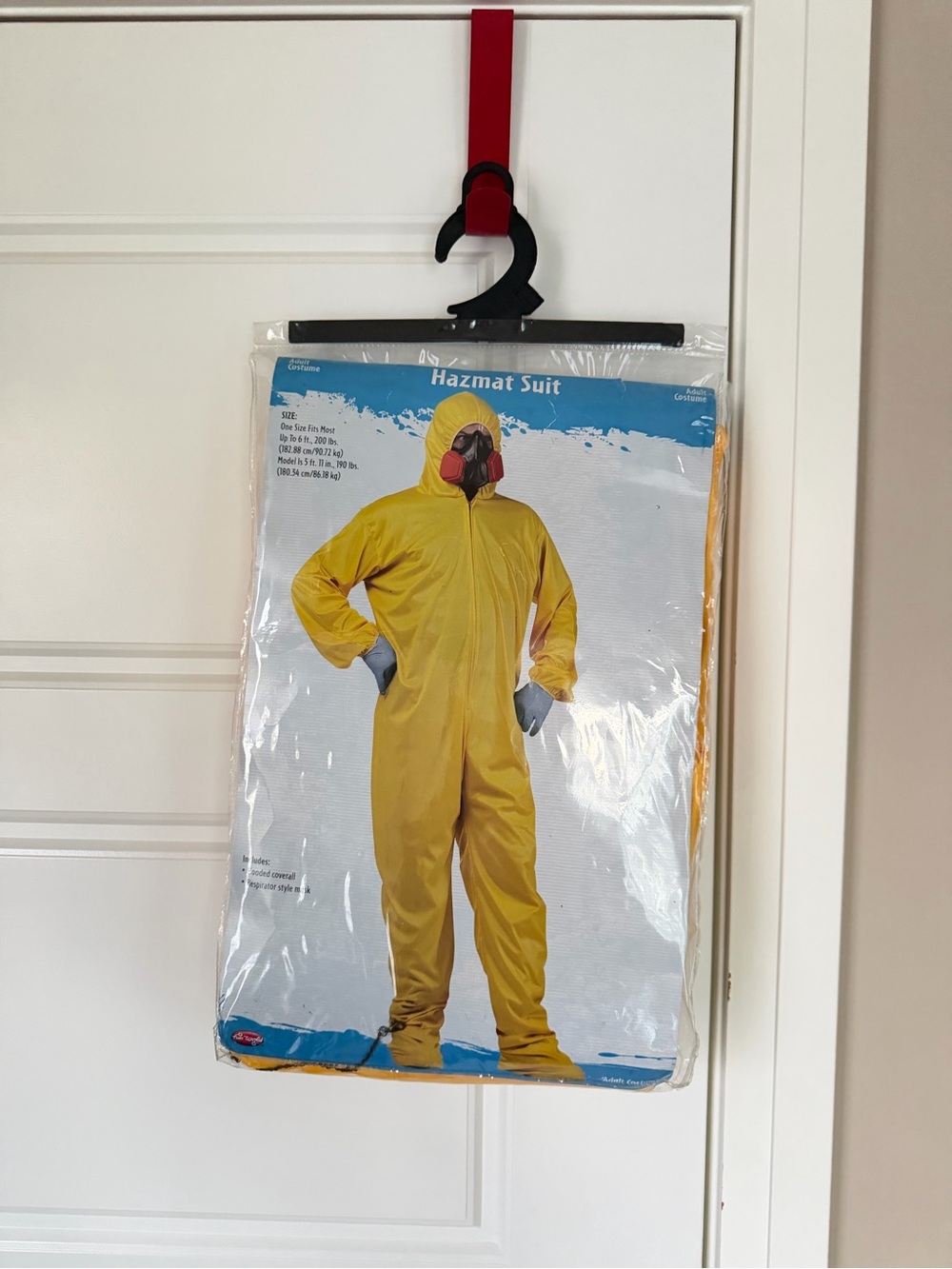 Yellow Hazmat Men’s Costume - Protective Suit “Breaking Bad”